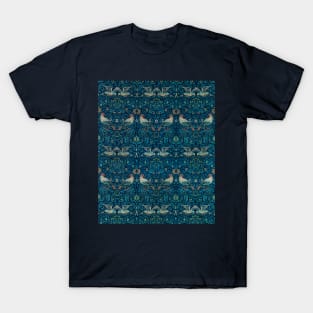 Bird by William Morris T-Shirt